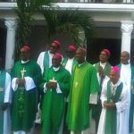 Alcuni Vescovi haitiani (foto Conferenza episcopale haitiana)