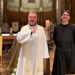 Don Massimiliano Bianchi con il Rettore del Santuario d'Ars, père Patrice Chocholski