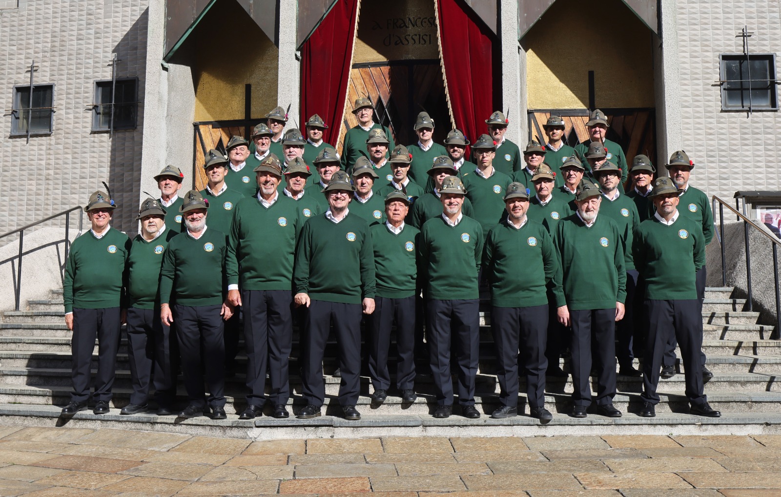 Foto coro Ana-alpini Milano 2022