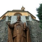 Il monumento a Giovanni XXIII a Imbersago