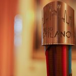 Un particolare della fiaccola