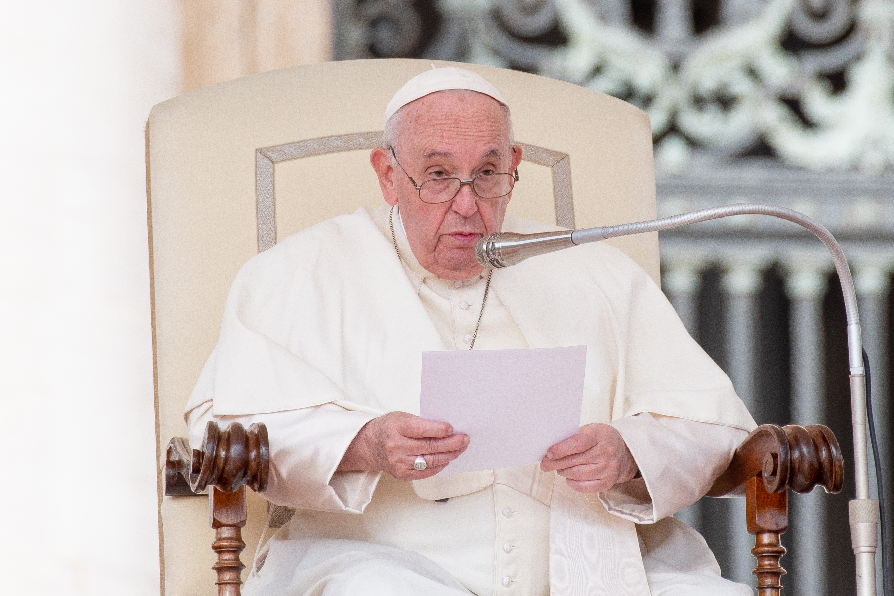 Papa Francesco (foto Sir / Marco Calvarese)