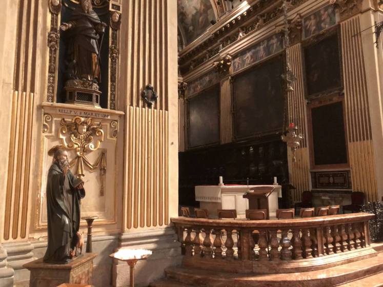 Sant'Antonio nella omonima chiesa di Milano - img_6852