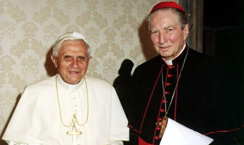 Benedetto XVI e il cardinale Martini