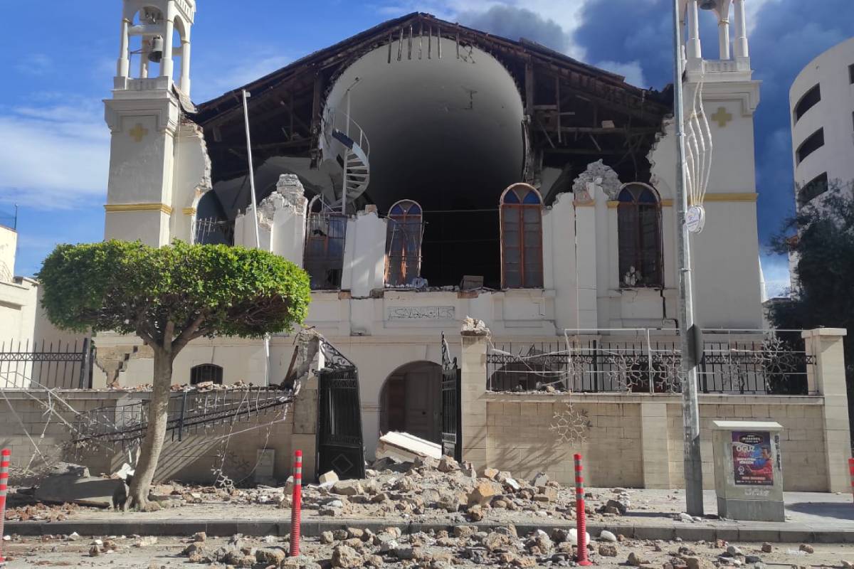 La Cattedrale di Iskenderun (foto Caritas Turchia)