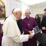 Papa Francesco con l'Arcivescovo di Canterbury Justin Welby