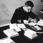 Don Loris Capovilla in una foto d'epoca