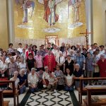 Le consacrate dell'Ordo Virginum con l'Arcivescovo